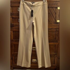 Talbots, Size 8Wide Leg Pants, Beige